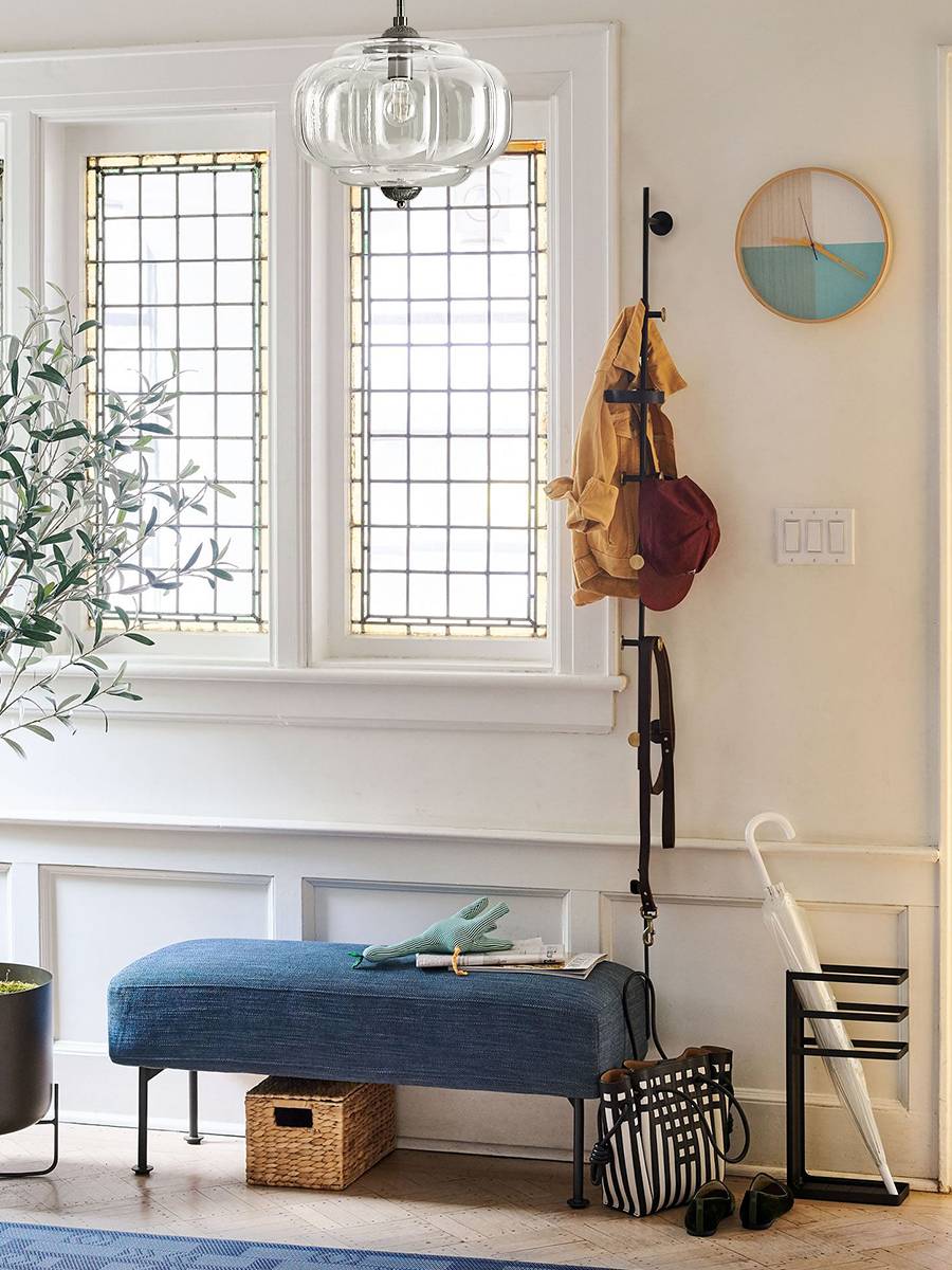 Lampa wisząca w kształcie dyni w stylu vintage, półpłaska, szklana