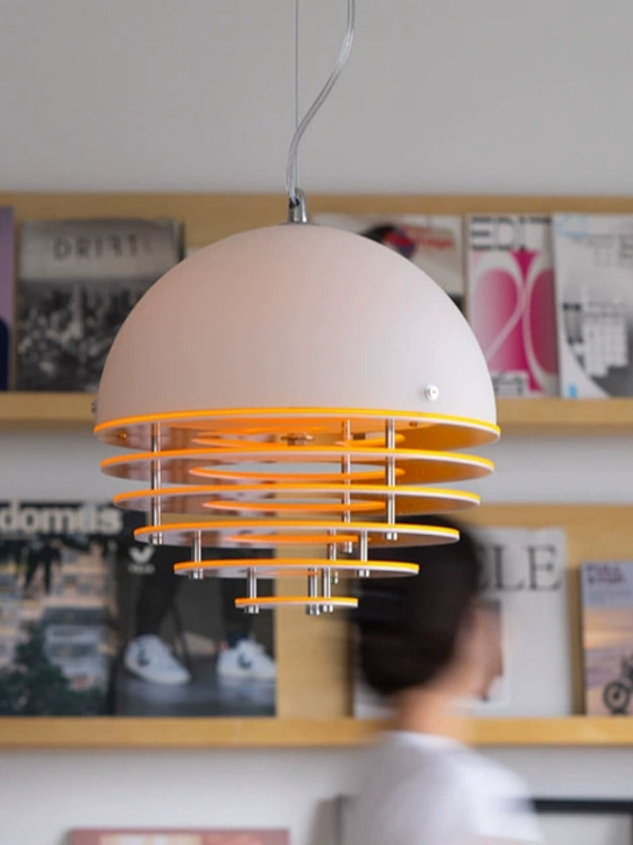 Moderne hanglamp Sunset met lamp in Bauhaus-stijl