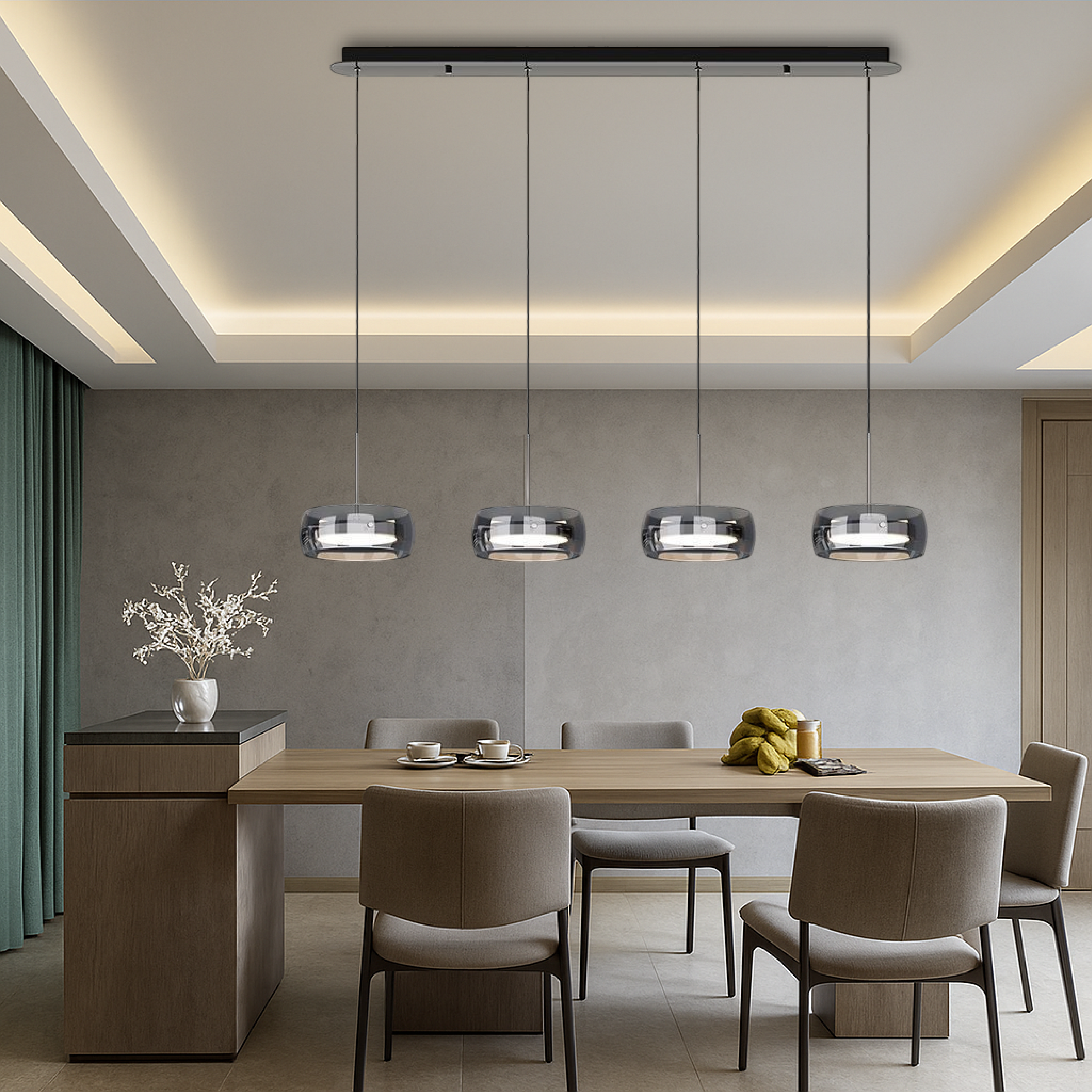 Klasyczna lampa wisząca do jadalni