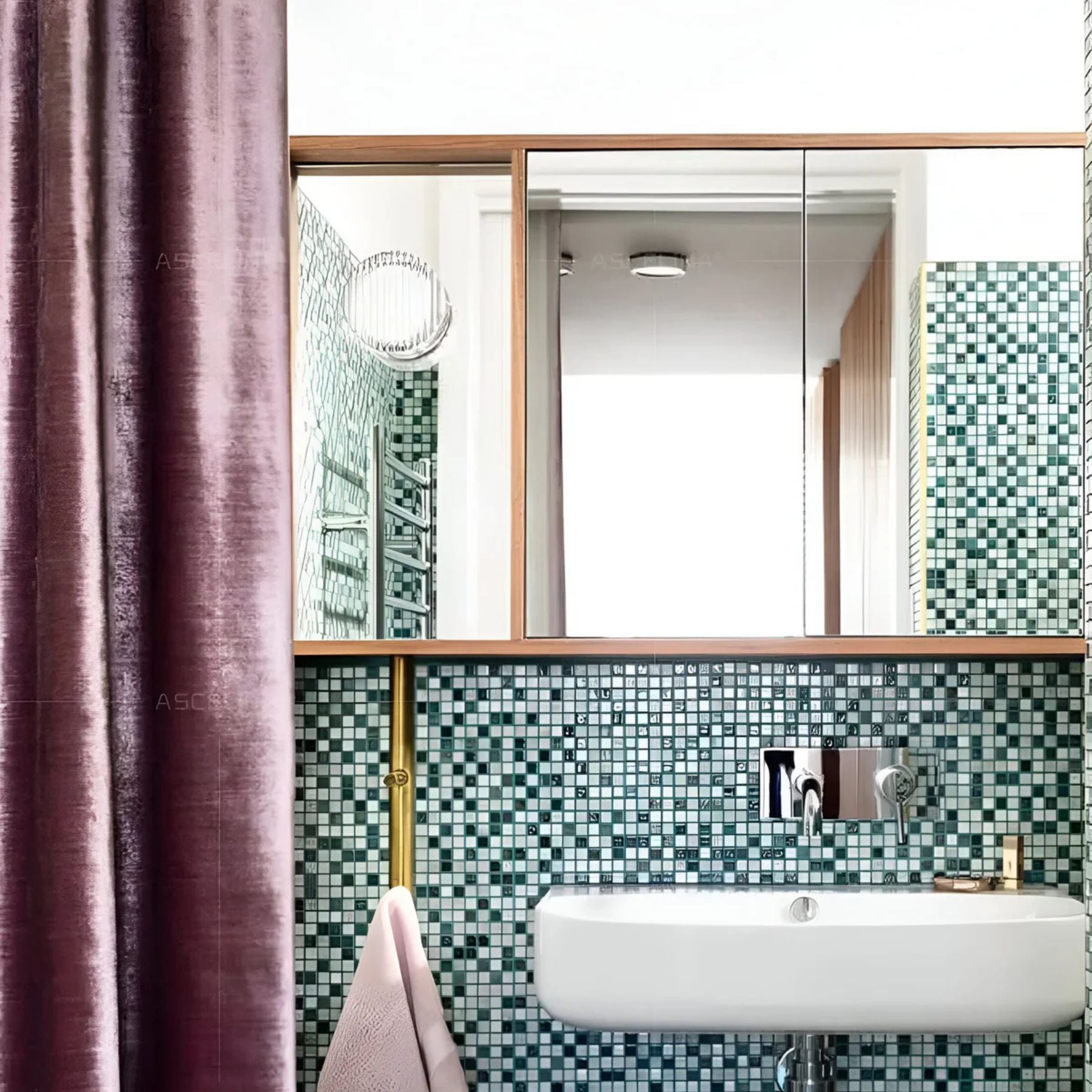 Ronde wandlamp met zacht licht