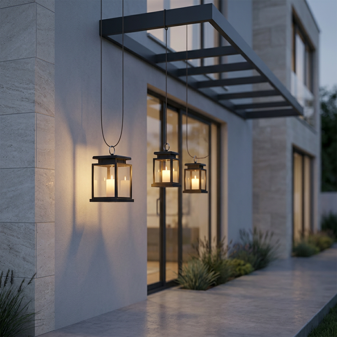 Luna Lantern – Solarna latarnia ogrodowa LED