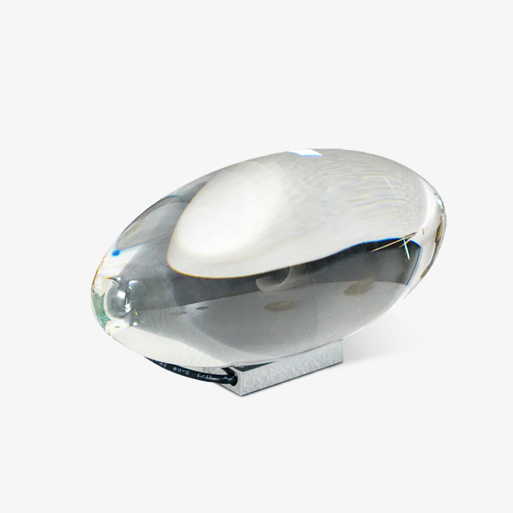 Artystyczna lampa stołowa w kształcie oka