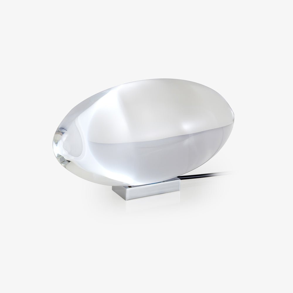 Artystyczna lampa stołowa w kształcie oka