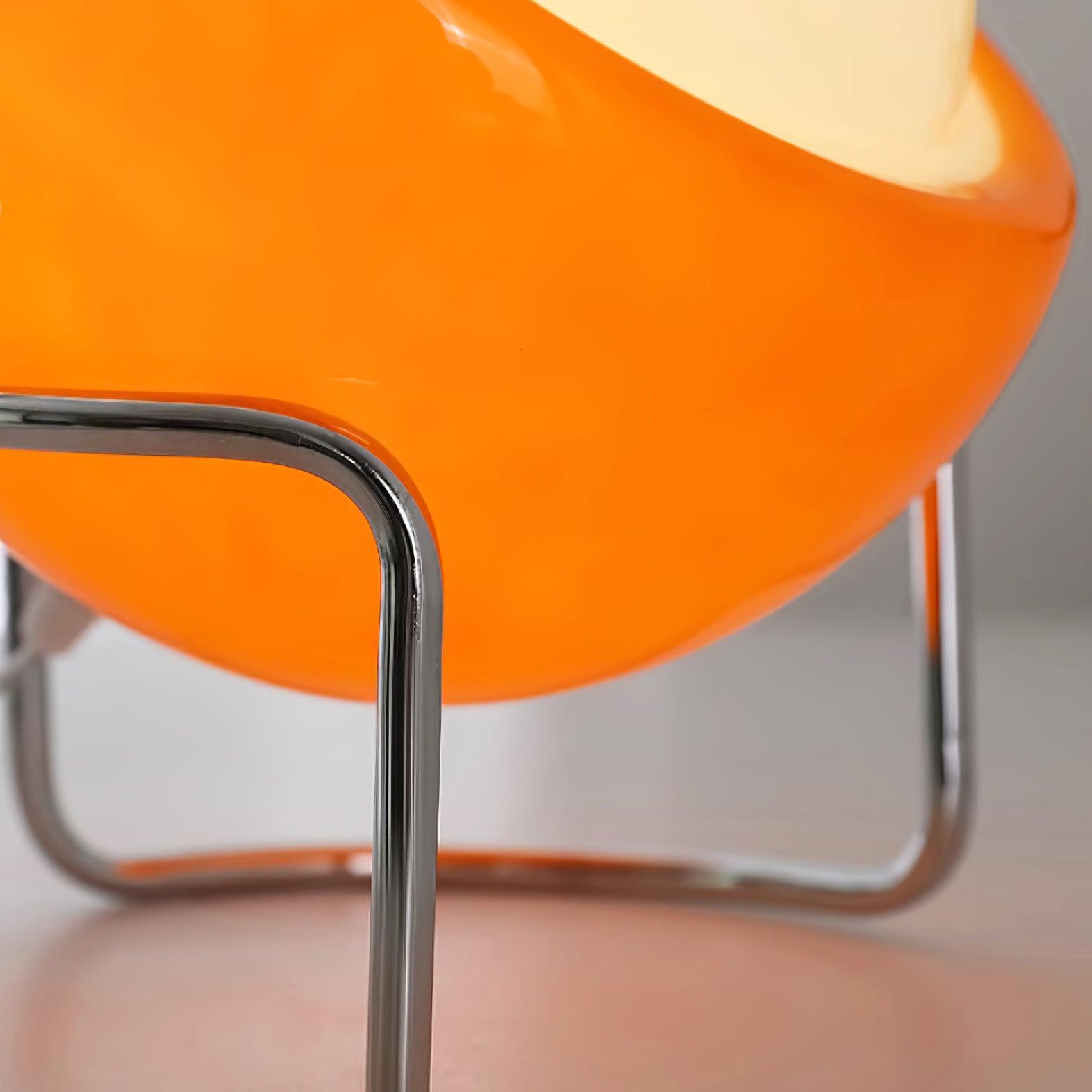 Lampe de table en métal et verre de style architectural Bauhaus