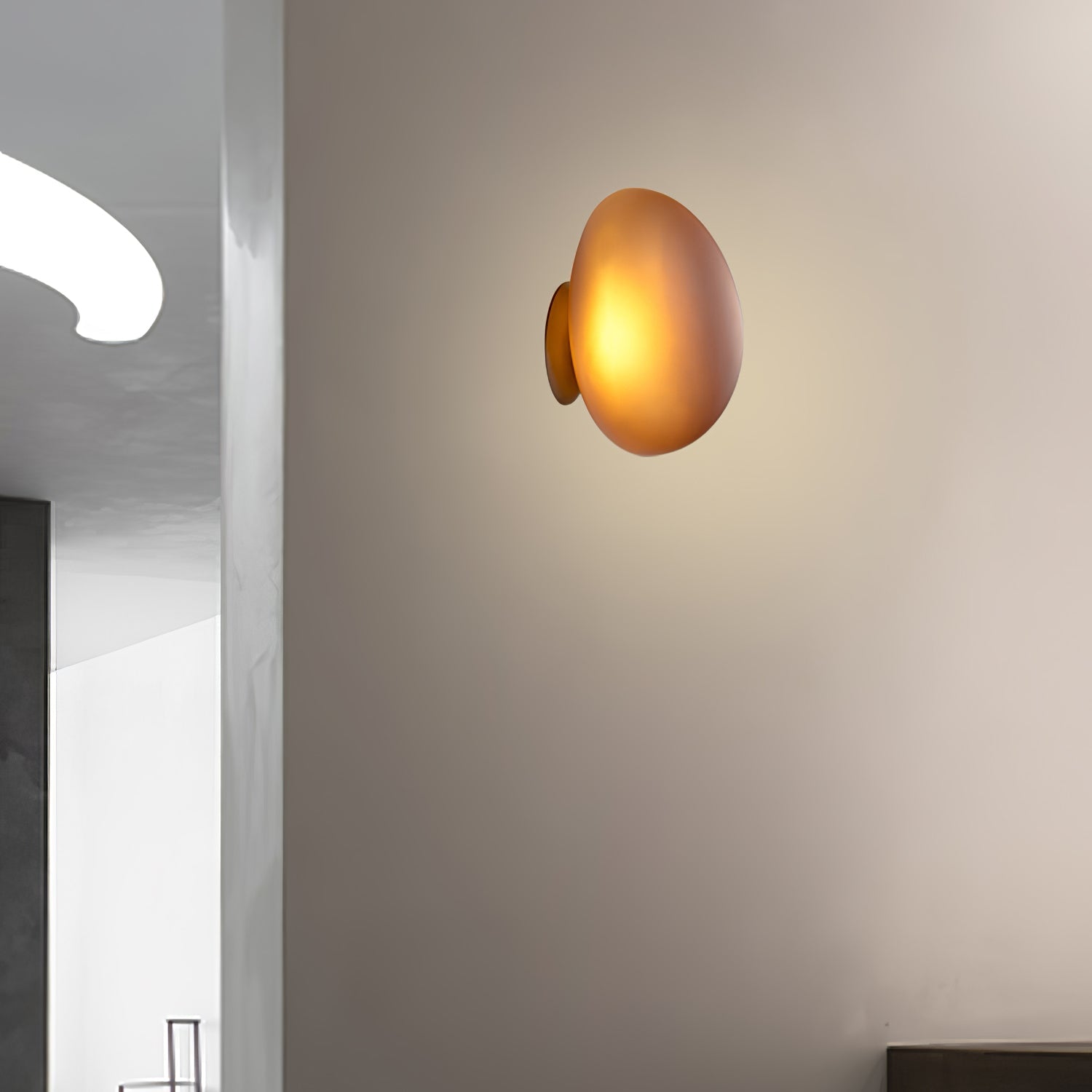 Wandlamp LED Wallstone Ovale Kap