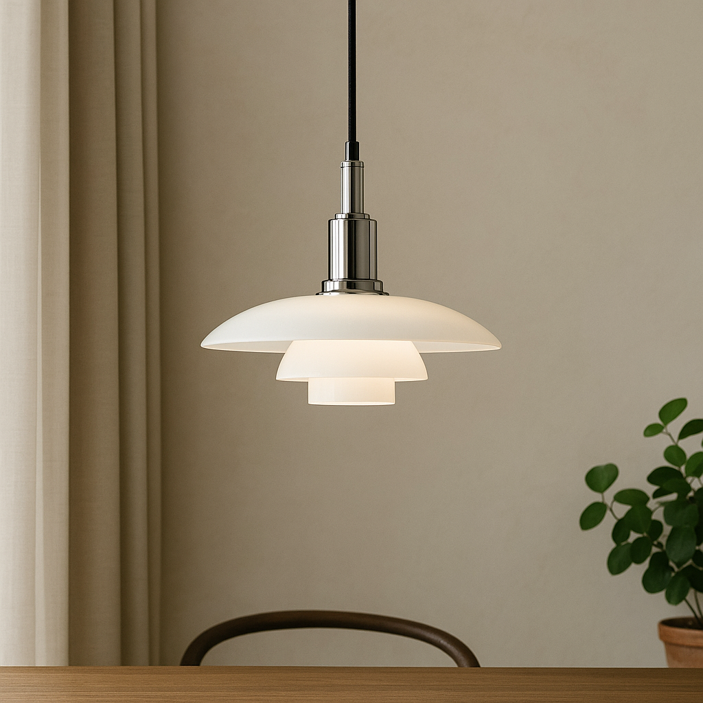 Duńska designerska lampa wisząca