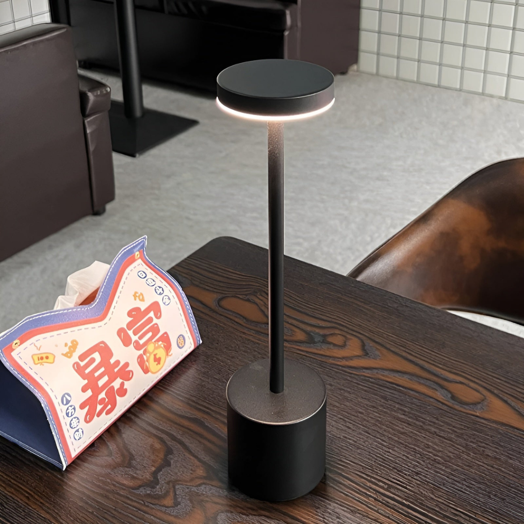 Lampa stołowa Retro LED z akumulatorem bezprzewodowym