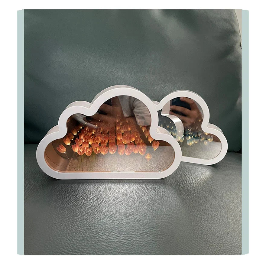 Lampe de table Tulipes Miroir Lumière