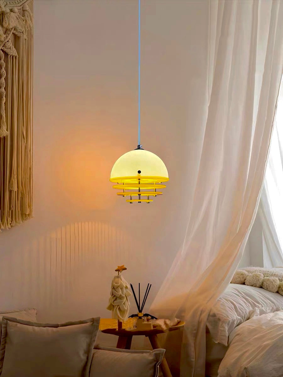 Moderne hanglamp Sunset met lamp in Bauhaus-stijl