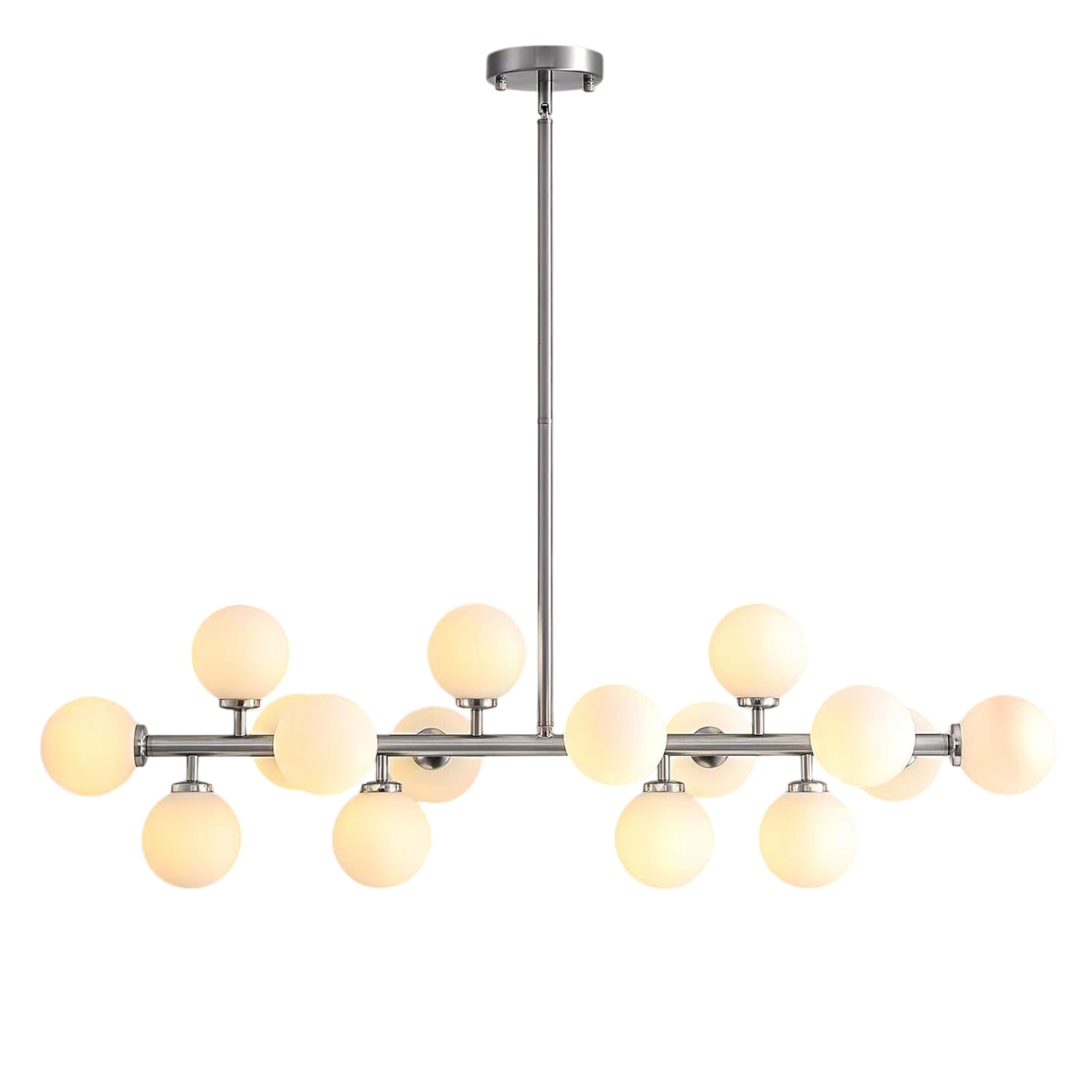 Moderne hanglamp voor keukentafel met 16 koppen