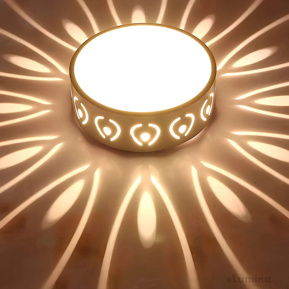 Nowoczesna okrągła akrylowa lampa sufitowa LED