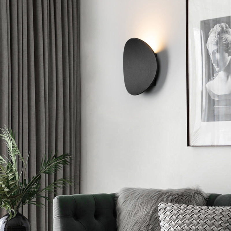 Metalowa lampa ścienna Disk