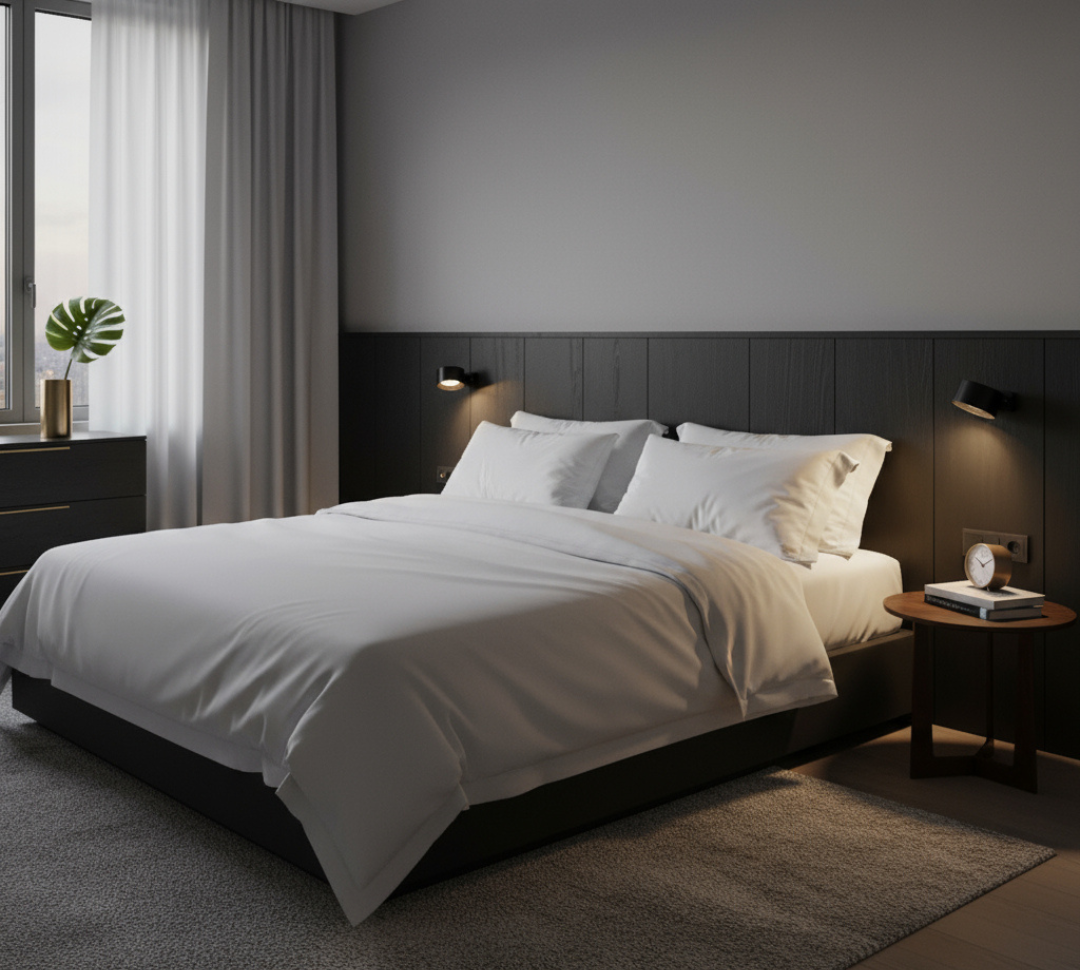 Petite lampe murale cylindrique avec lumière dirigée vers le haut