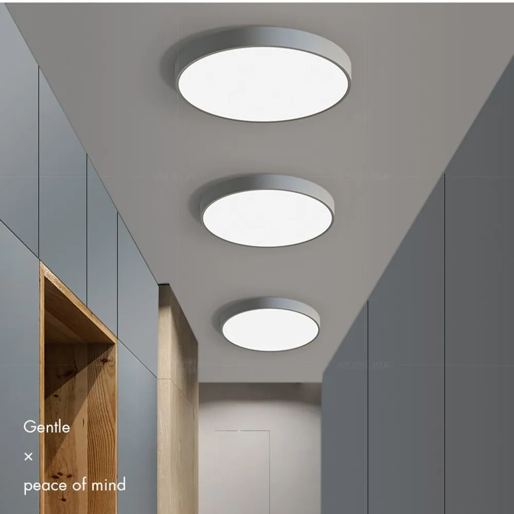 Ronde minimalistische LED-plafondlamp