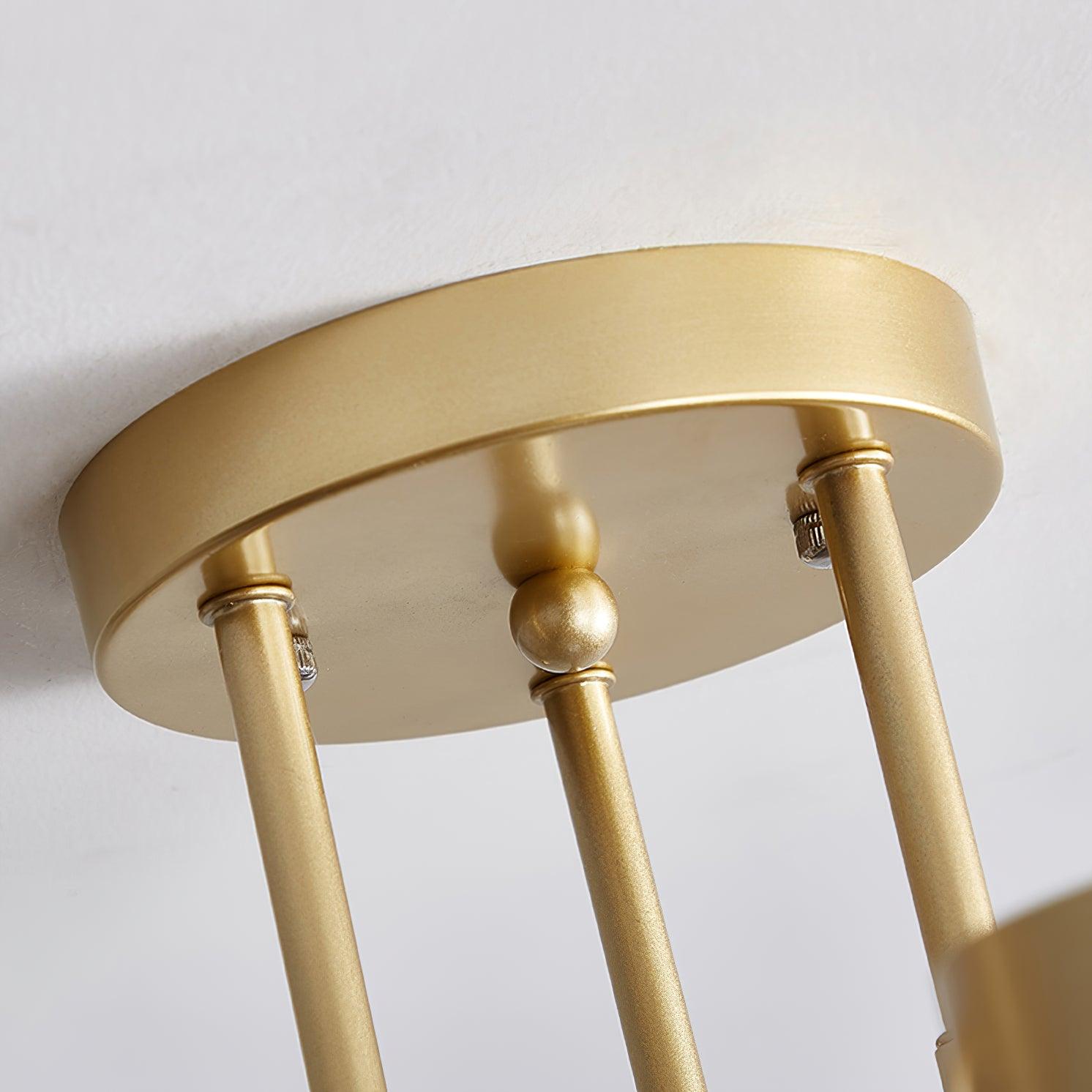 Moderne plafondlamp LED van het type sputnik