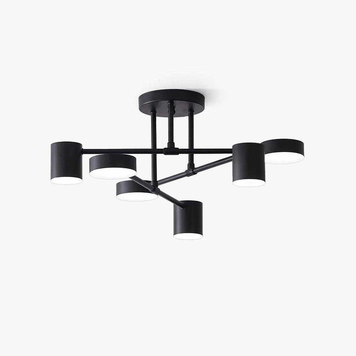 Moderne plafondlamp LED van het type sputnik