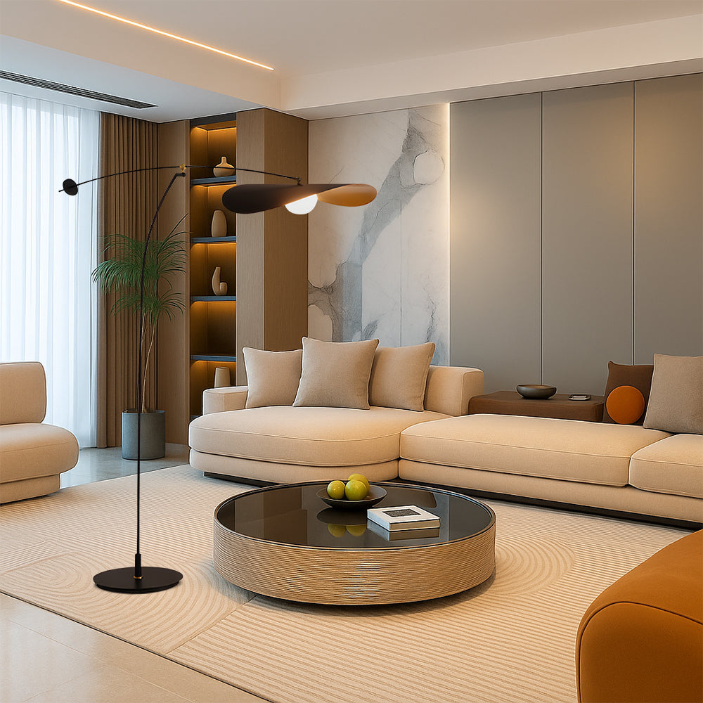 Lampa podłogowa Japandi