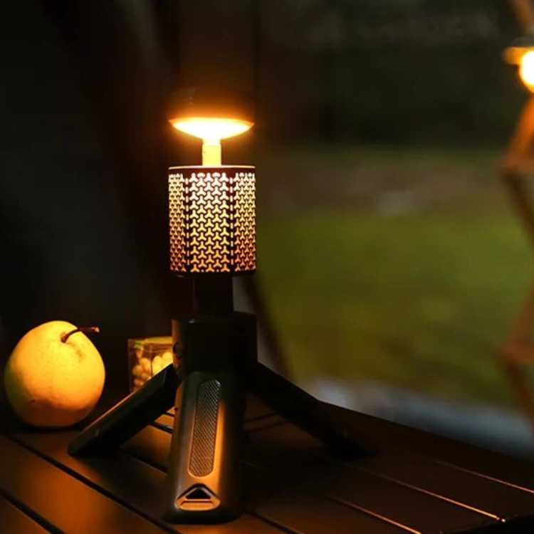 Lampe LED pliante pour camping et plein air