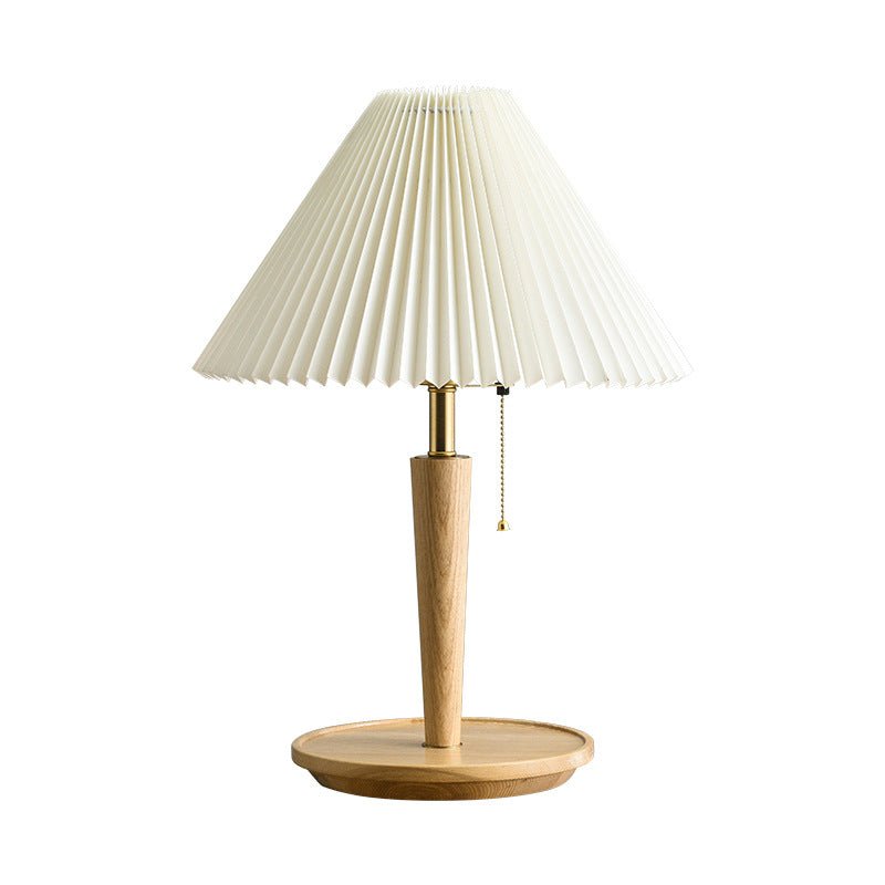 Lampe de table élégante avec abat-jour en tissu