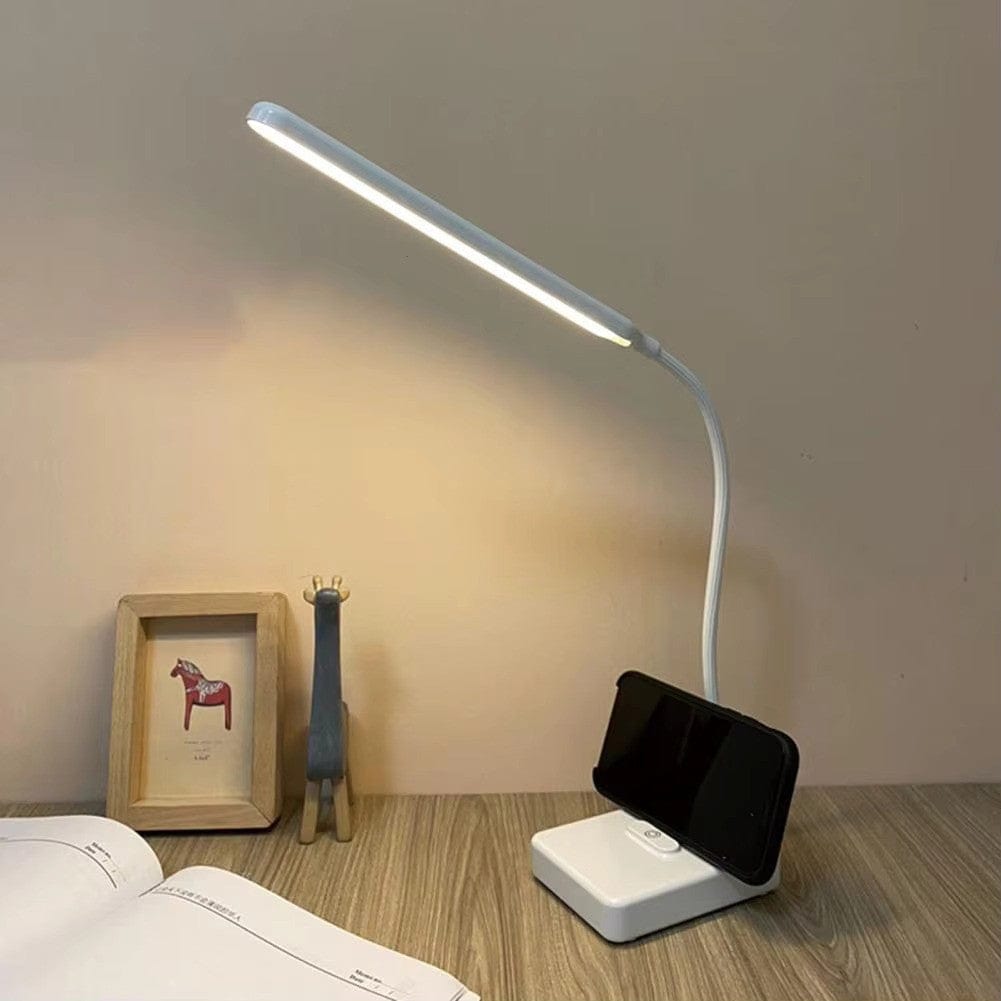 Lampe de bureau LED souple avec bras réglable